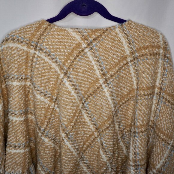 Made in Ireland Boyne Valley Weavers Wool Blend Poncho - Picture 4 of 8